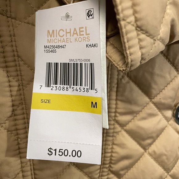 NOT FOR SALE SOLD ON ANOTHER SITE / NWT Michael Kors Womens Quilted Jacket - Picture 3 of 5